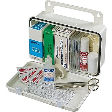 North FA8TRP Truck First Aid Kit Plastic 16 Pc. - ea