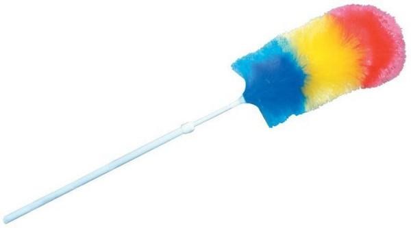 Telescopic Rainbow Duster-extends From 83cm To 121cm From 33" To 48"