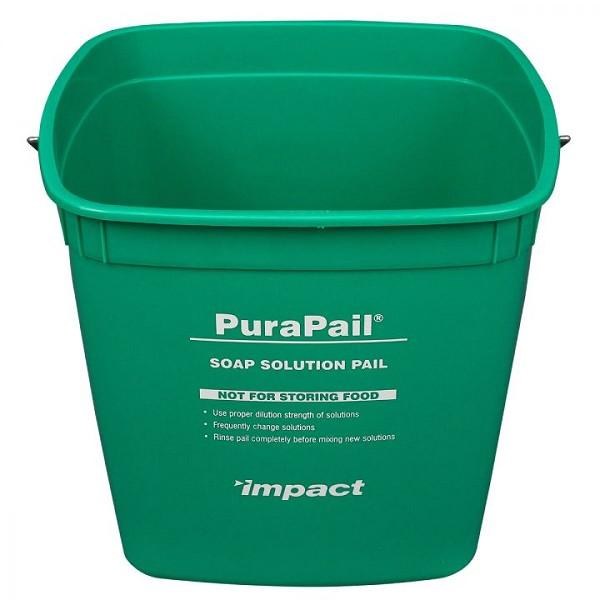 6 qt Green Cleaning Pail -ea (clearance)