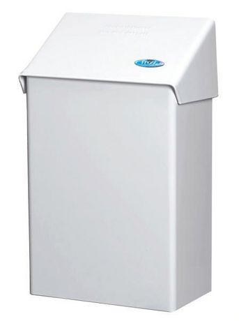 620- Metal Sanitary Napkin Bin - WHITE - ea