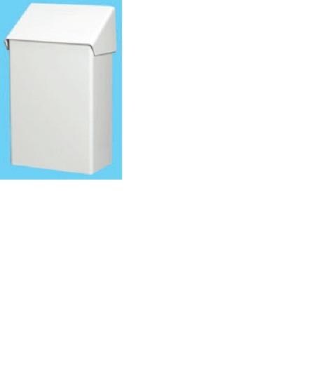 622 - Metal Sanitary Napkin Bin - STAINLESS STEEL - ea