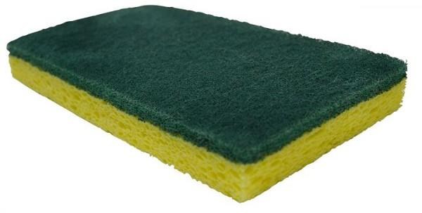 Scrubbing Sponges - YELLOW & GREEN - ea