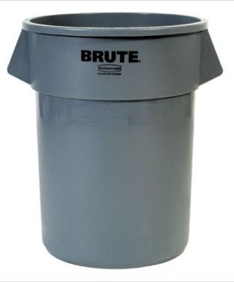 2620 - 20 Gallon - BRUTE Waste Container - GREY - ea