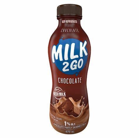Milk 2 Go - Chocolate - Inc Dep And Env - 6 X 473ML
