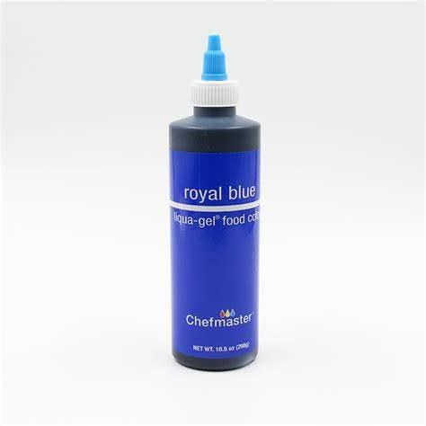 Chefmaster Gel Colour Blue 10.5 oz -ea