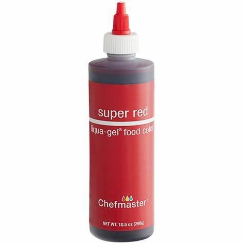 Chefmaster Gel Colouring Super Red -bottle