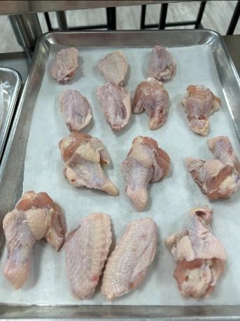 Ukrainian Chicken Wings Raw 8/10ct Halal IQF  2 x 5kg - cs