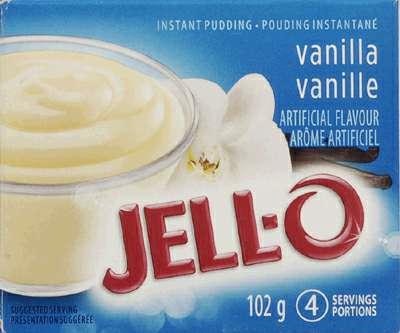 Jello Pudding Instant Vanilla 24x102 gr