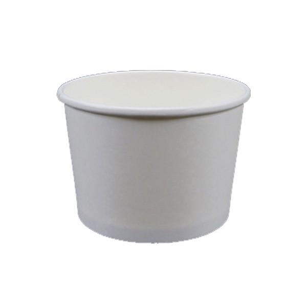 80241- 8 oz White Food Container 1000-cs