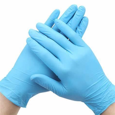 Stellar PLUS  Nitrile Glove PF 5 mil MEDIUM 100-box