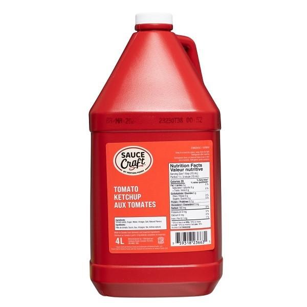 Sauce Craft Ketchup - BULK 4 x 4 L - cs
