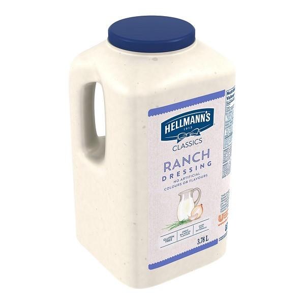 Hellman's Classic Ranch Dressing GF 2 x 3.78L - cs