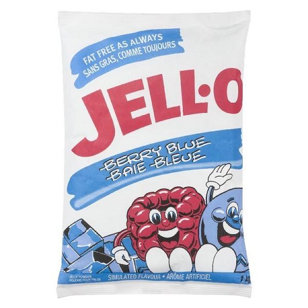 Jello Powder Berry Blue 2 x 1kg - cs