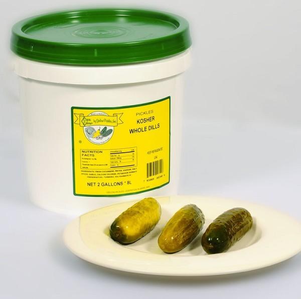 Gielow Hamburger Sliced Pickles 19 L Pail