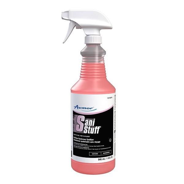 Avmor SANI STUFF No Rinse Quat. Sanitzer RTU 6 x 946 ml - cs