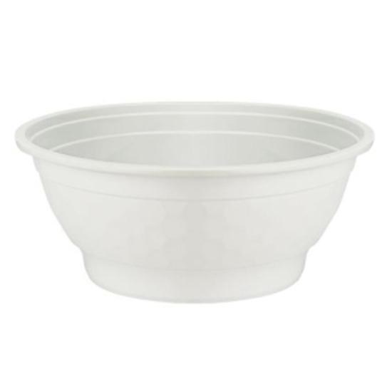 PP-B38W/YN38W  38 oz White Plastic Bowl w/ Lid 150 -cs