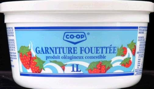 Coop Whipped Topping 12 x 1L -cs