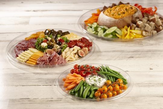 VBTRTT12C- Vic Bay 12" Catering Tray Round 36-CS