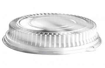 VBTRLD122C- 12" LOW Dome Lid 2.31" High for Catering tray 36-cs
