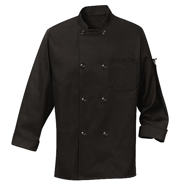 Chef Jacket - BLACK - X-LARGE - ea