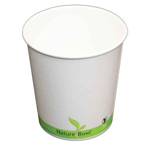 80255- Nature Bowl 24 oz Compostable Container 500-cs