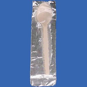 80653WP - 7" x PLA Wrapped Soupspoon 750 - cs