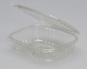 HC24 - 24 oz Clear Hinged Deli Container - 200 - cs