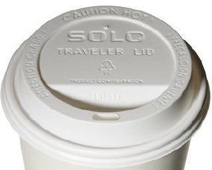 TLP316-0007- White Traveller's Lid for 12-24 oz Hot Cup WHITE 1000 - cs