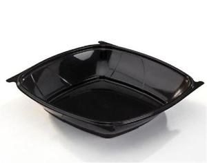 32 oz Square Bowl Black - 200 - cs (clearance)