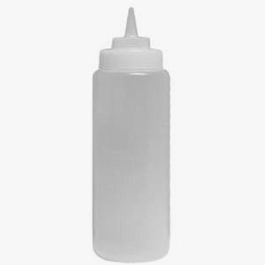 16 oz - Clear Plastic Bottle - ea