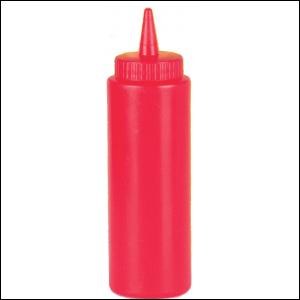 SBR-32W - 32 oz Wide Mouth " xRED" x Squeeze Bottle - ea