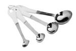 4 Piece Measuring Spoon Set (plastic handle)- ea