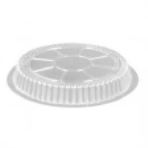 LID36 - 8" x Clear Round Plastic Dome Lid 500 - cs