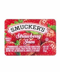 Smuckers Strawberry Jam 10ml x 200 - cs