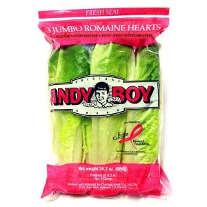 Romaine Lettuce Hearts 12 x 3 Pack - cs