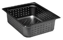 608004P- Full Size Perforated Stainless Steel Insert 4" x Deep - ea