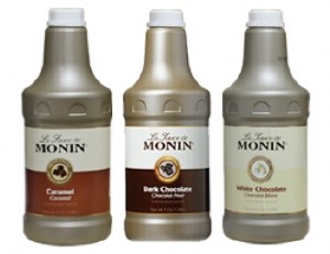 Monin Dark Choc Sauce 64 oz - ea