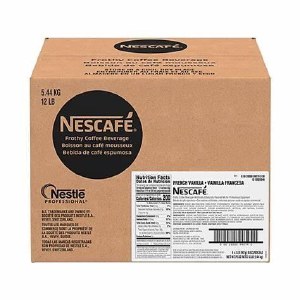 12025548 - Nescafe French Vanilla Powder 6 x 2LB - cs