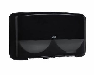 (T2) 5555290 - Tork Elevation Mini Twin Bath Tissue Dispenser BLACK - ea