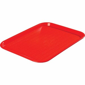 CT1216 - 12 x 16 Red Fast Food Tray - ea