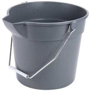 9010GY- 10 Quart - Grey Econo Pail - ea