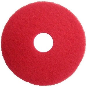 18" x - Advantage Floor Pads - RED - ea