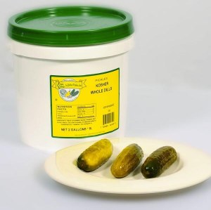 Gielow Hamburger Sliced Pickles 19 L Pail