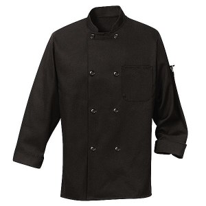 Chef Jacket - BLACK - LARGE - ea