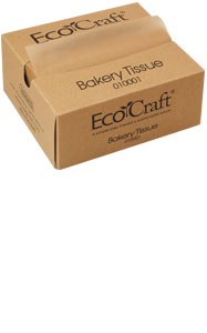 NK6T - 6 x 10.75 in. Natural Interfold Dry Wax Tissue - 1000 - BOX