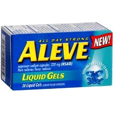 Aleve Liquid Gel Caplets - 20/PACK (36) (36262)