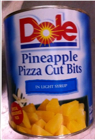 Dole Pineapple - Pizza Cut - 100oz (6) (00413)