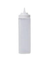 Squeeze Bottle Clear Wide Mouth 24oz - Sold by each(12) (02019)(82400)(02019)