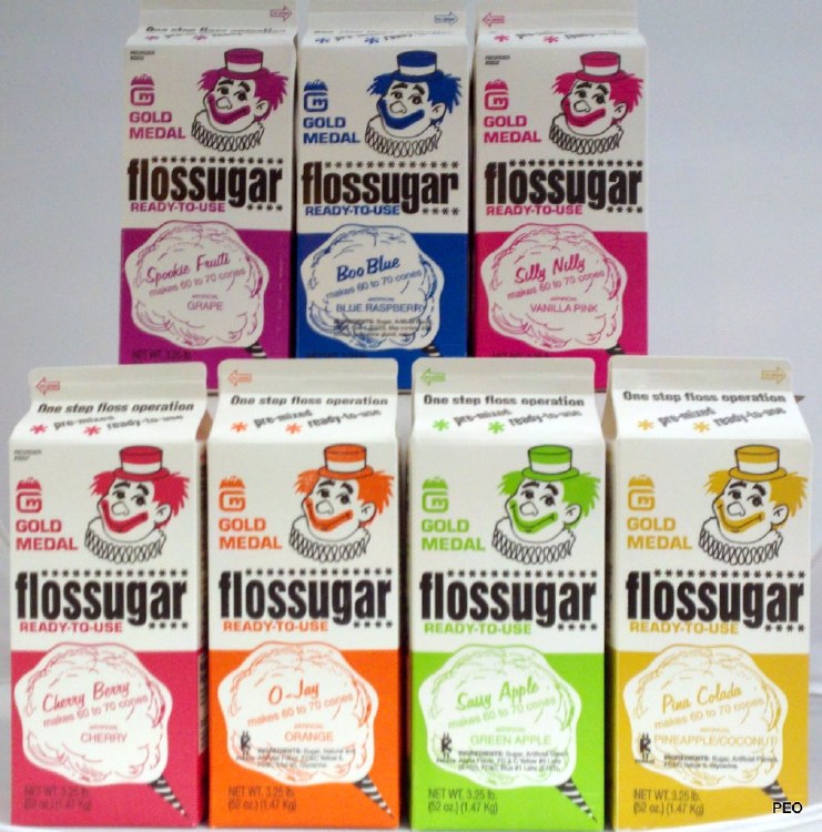 Gold Medal Floss Sugar (Cotton Candy Sugar) - Cherry Berry - 3lb - (13207)