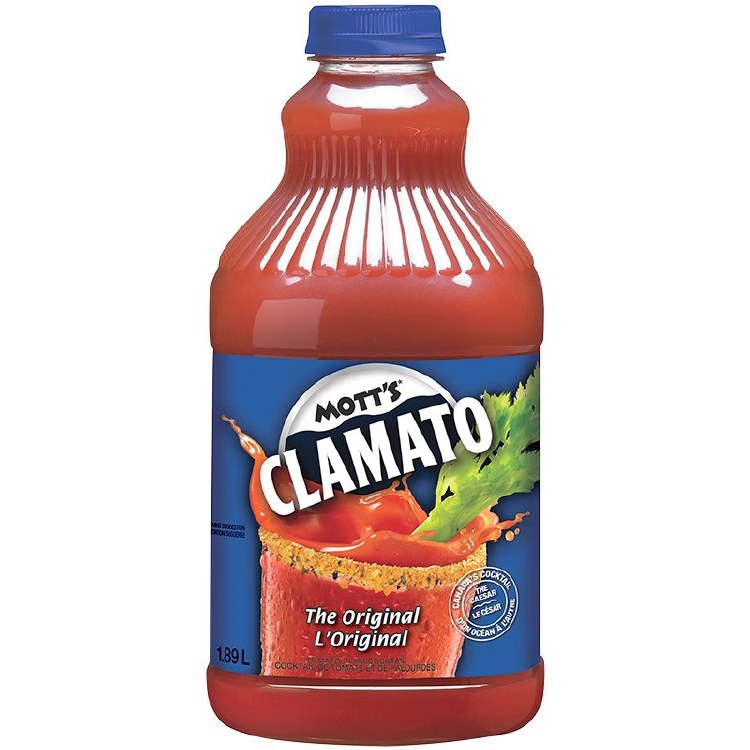 Clamato Juice Regular 1.89L - (8) (00620)